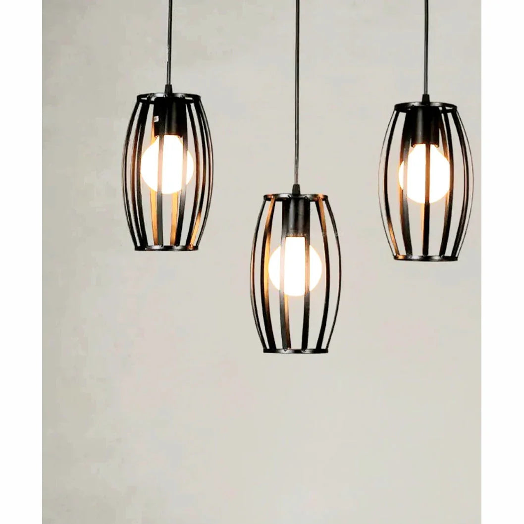 Ceiling lamp - Black - 55x100 cm - Cataloug