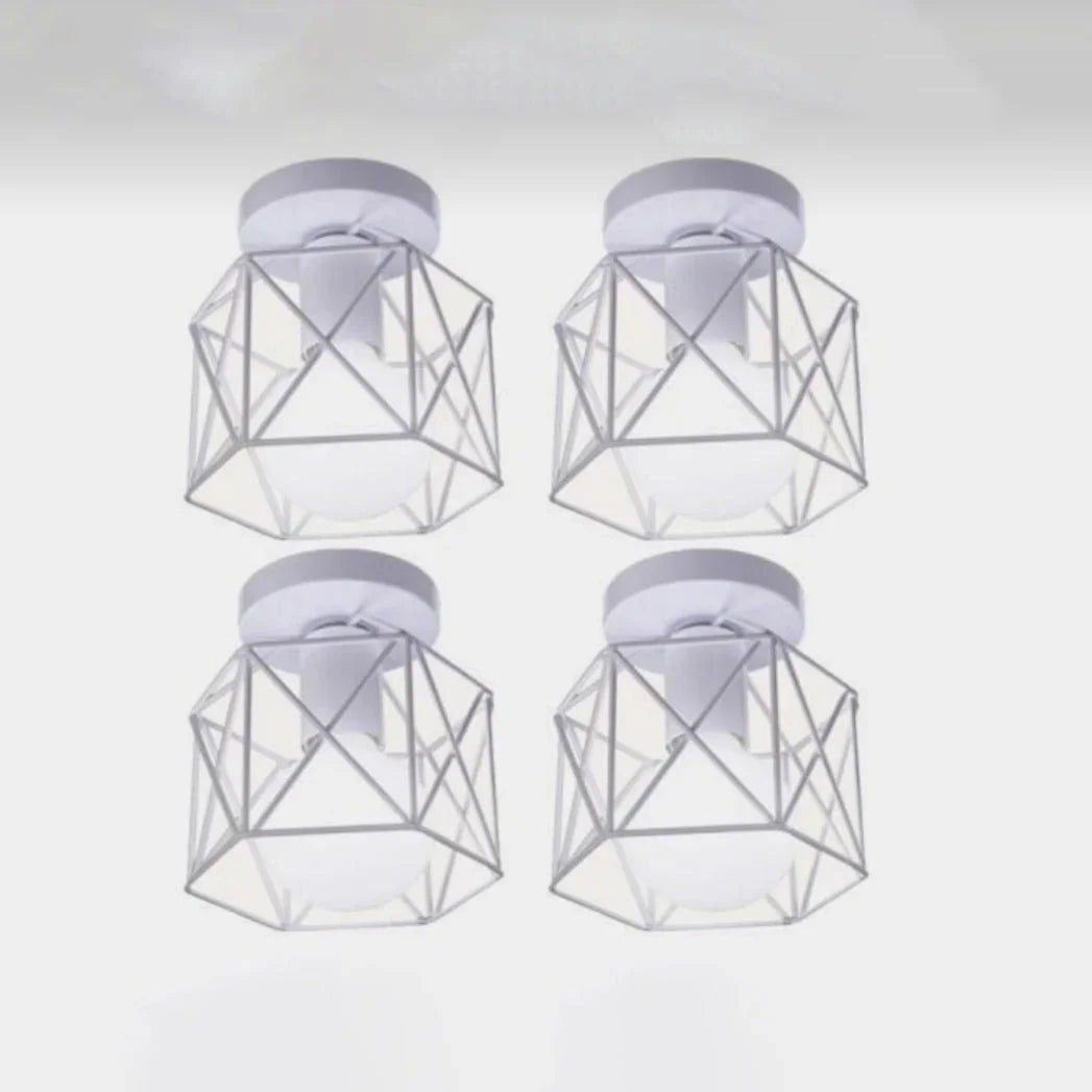 Ceiling lamp - White - 20x20 cm - Cataloug