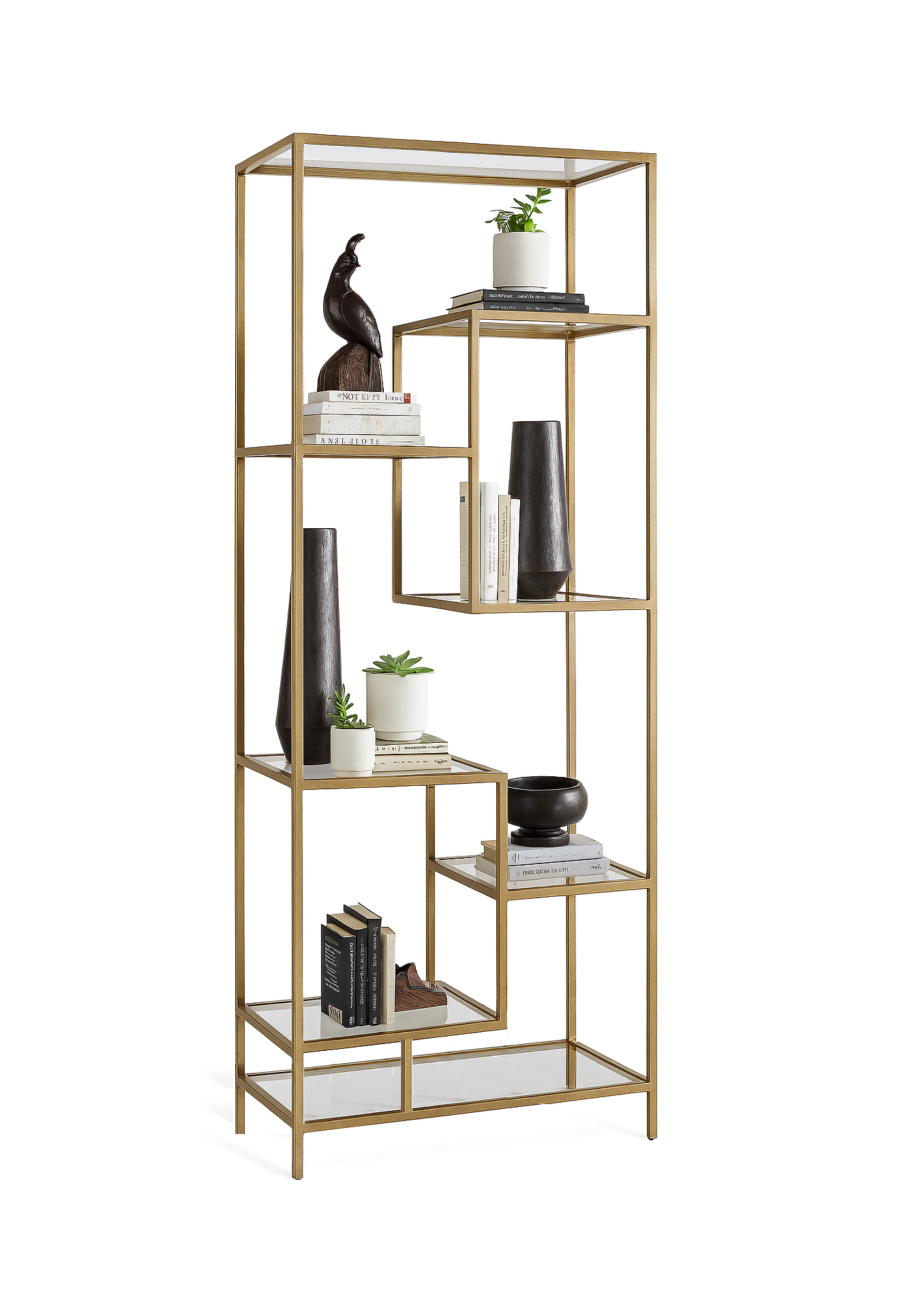 Display Unit Steel Glass