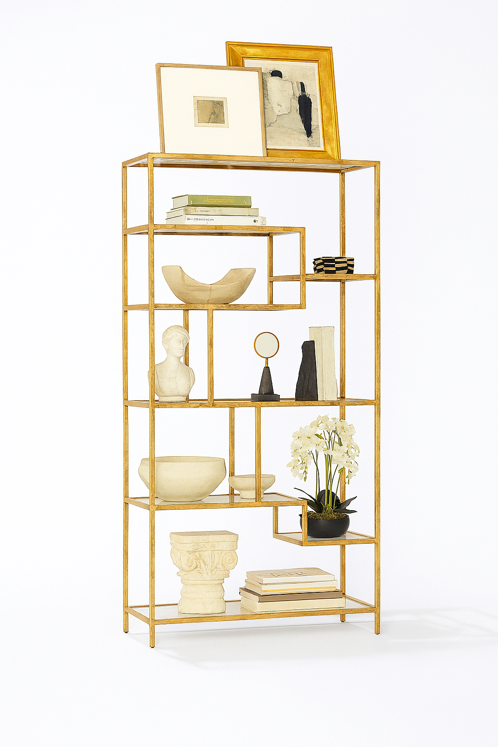 Display Unit Steel Glass