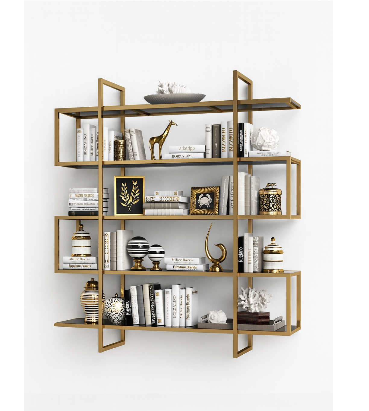 Display Unit Steel Glass