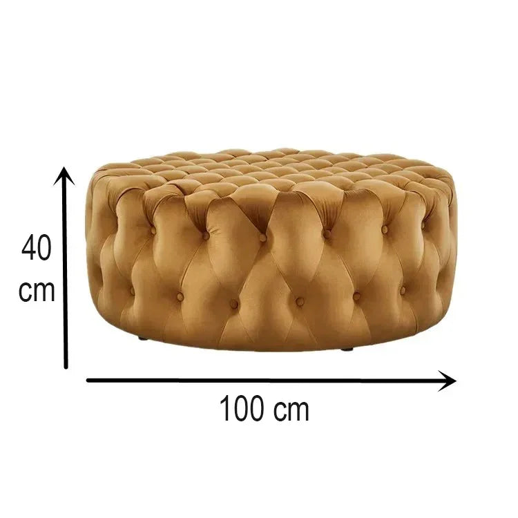 Pouf - Yellow - 100x40 cm