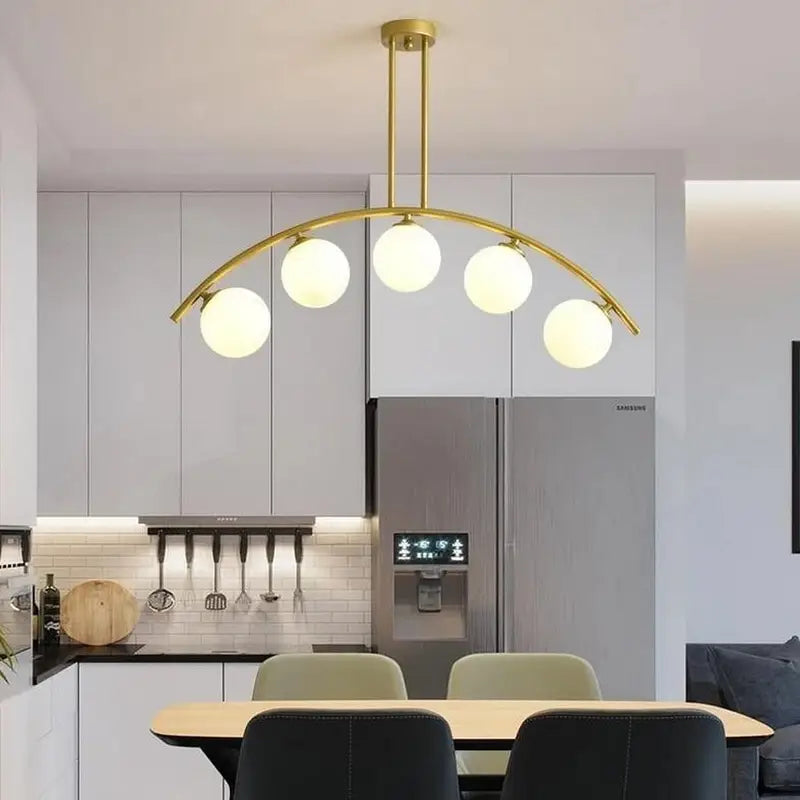 نجفه - ستيل - ذهبي - 45x90 سم