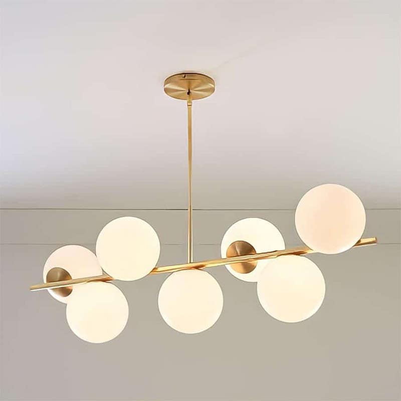 Ceiling Lamp -Steel - Gold - 60x100 cm