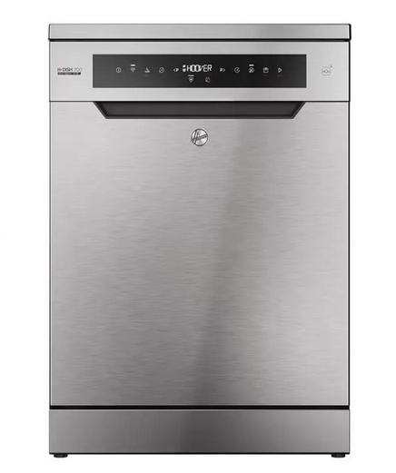 HOOVER Dishwasher 16 Person 60 cm Inverter Digital 10 Programs Stainless HF6C7S3PSX-EG