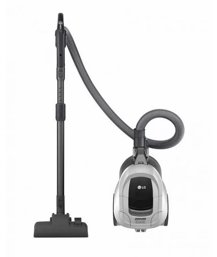 LG Vacuum Cleaner Bagless 2000 Watt 1.3 Liter Silver VC5420NHTS