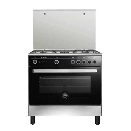LA GERMANIA Freestanding Cooker 60*90 cm 5 Gas Burners In Stainless*Black 9N10GUB1X4AWW