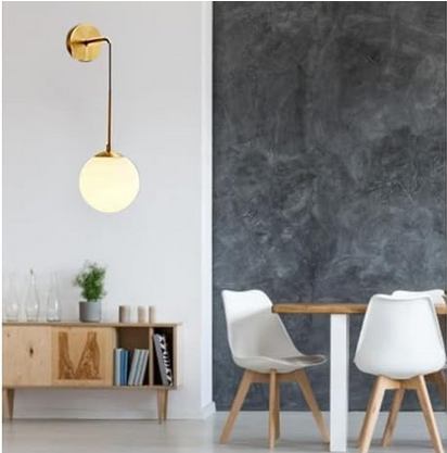 Wall Lamp - Metal - Gold - 60 x 60 x 120 cm