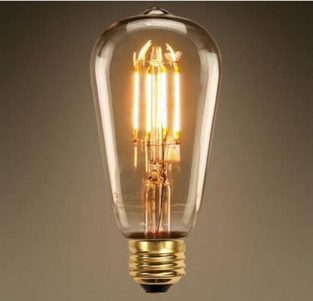 مصباح - معدن - 20 × 15 × 14 سم