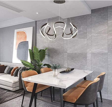 مصباح سقف - معدن - أسود - 100 × 30 × 20 سم