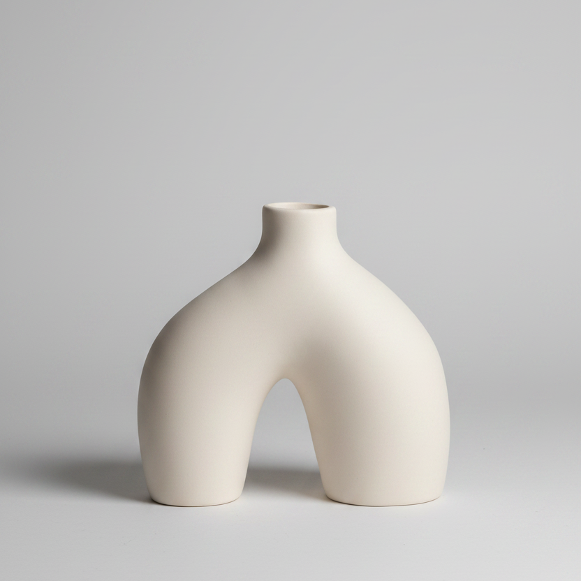 Vase - Pottery - Multi Color