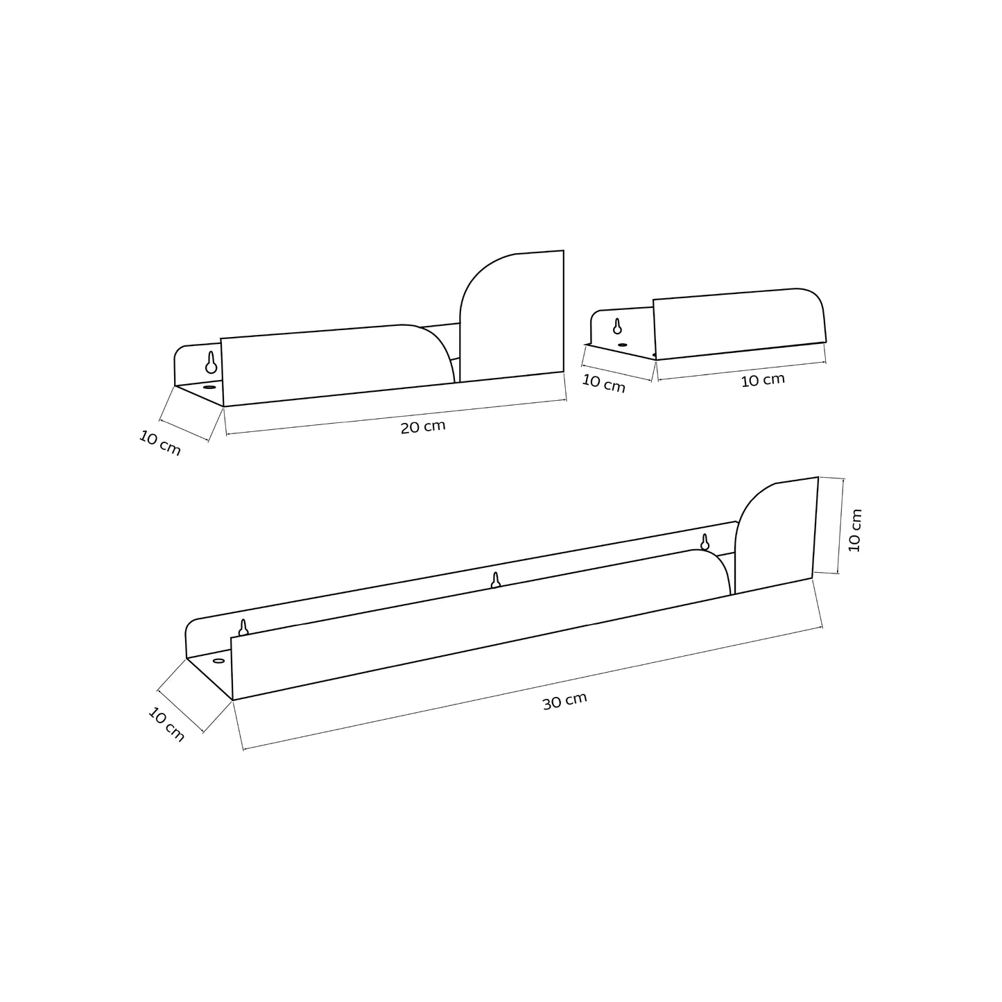 Shampoo Holder - Steel - Multi Color - 20×30×60×10×10 cm - Cataloug