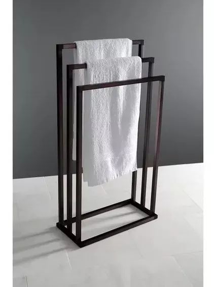 حامل مناشف - فولاذ - أسود - ST.TH.200.0011