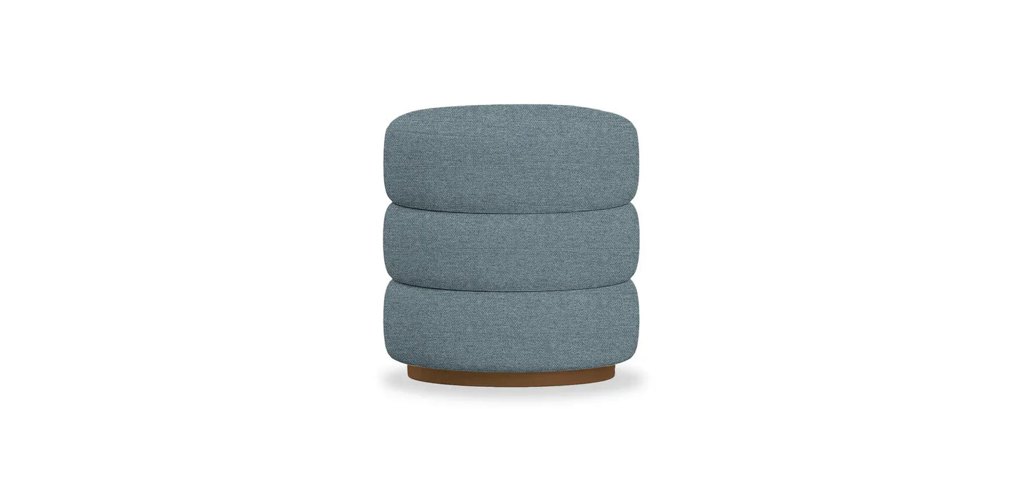 Pouf - Linen- Multi Color- 48x45 Cm - Cataloug