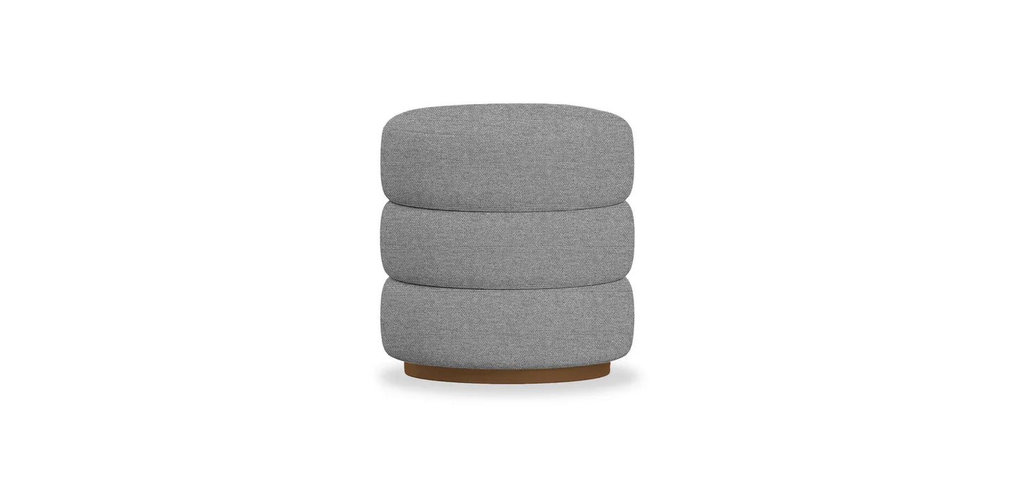Pouf - Linen- Multi Color- 48x45 Cm - Cataloug