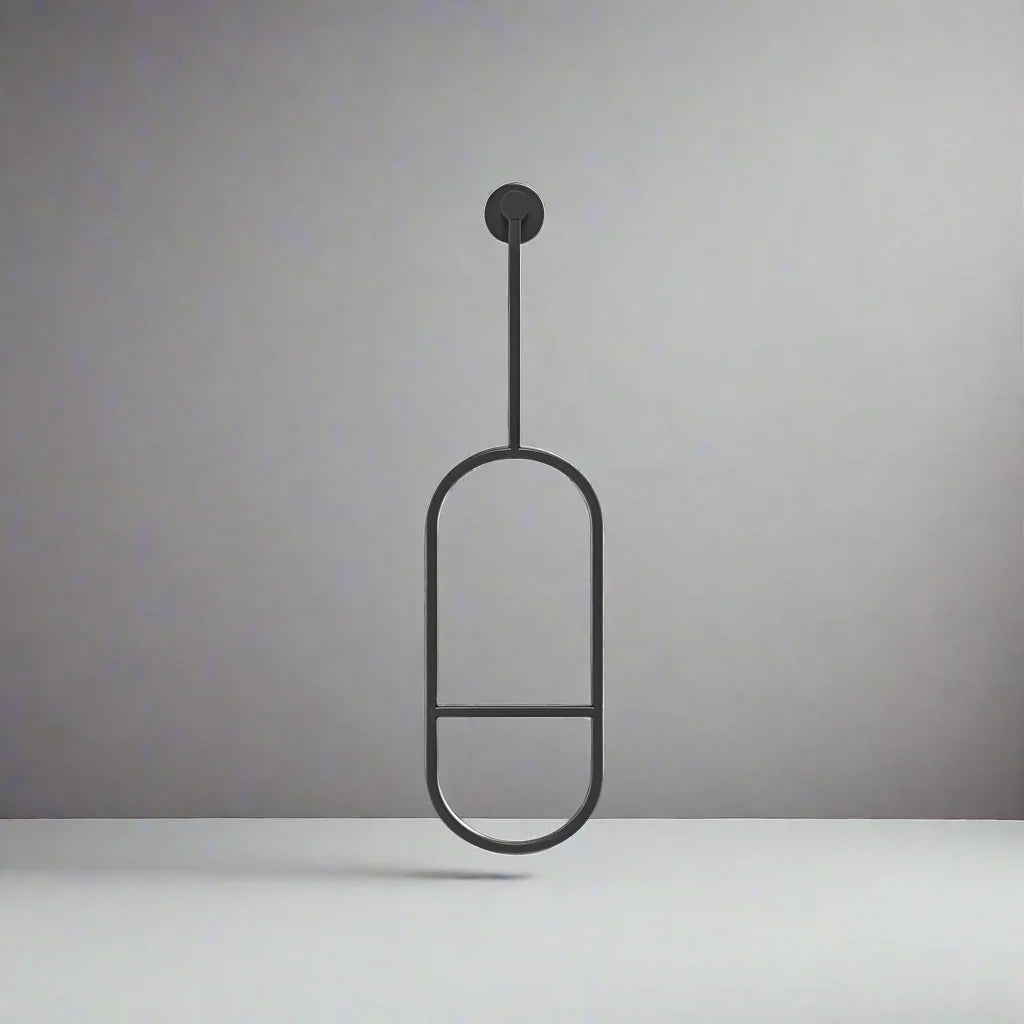 Towel Holder - Steel - Multi Color - 31.5×12×120 cm - Cataloug