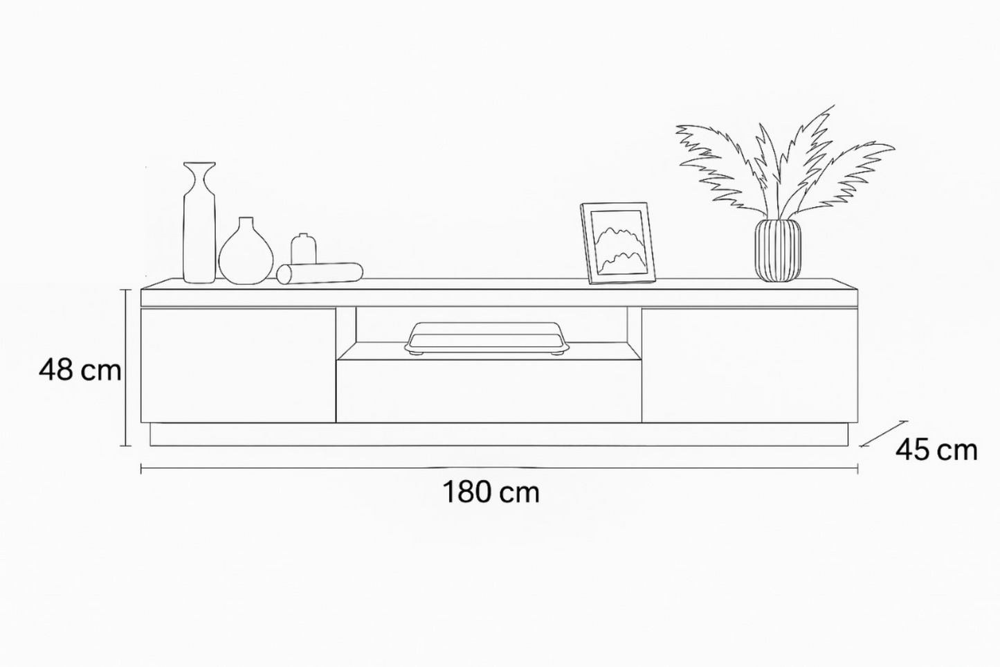 TV Unit 180x30x45