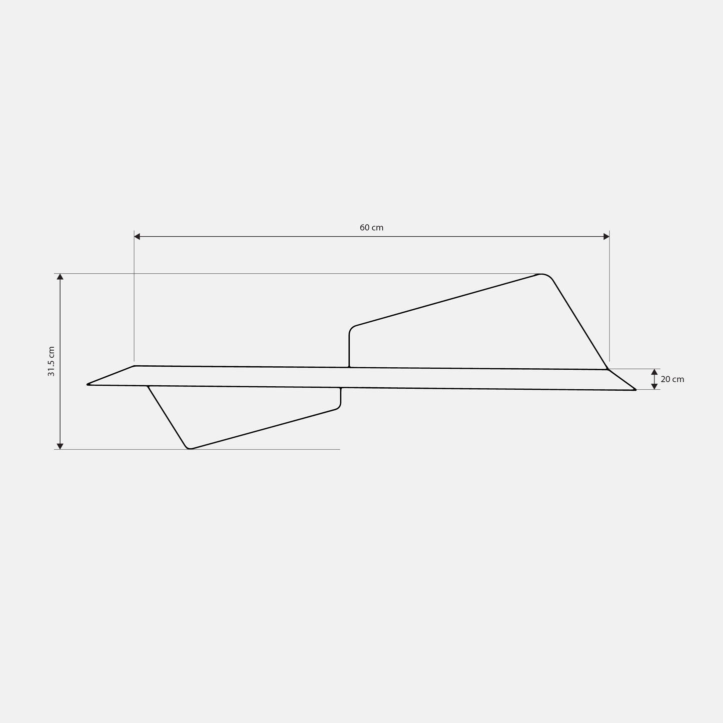 ST.DE.700.23-رف ديكور