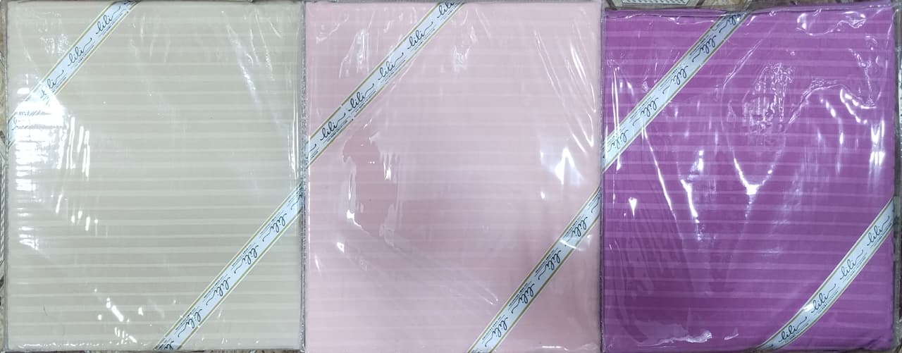 Bed Sheet - Cotton - Set 4 pieces - Multi Color - 180 cm