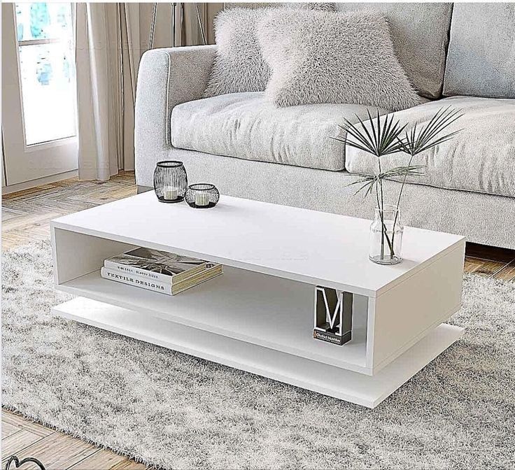 Coffee Table - MDF - Multi Color - 100x50 cm