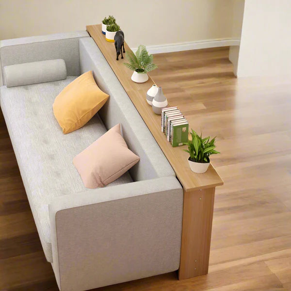 Console - MDF - Beige - 180x80x15 cm - Cataloug