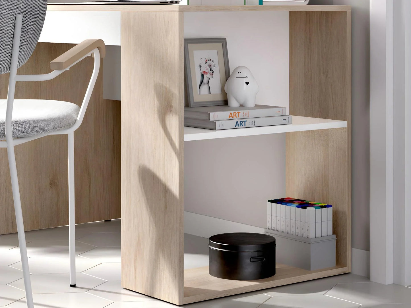Desk - MDF Wood - Multi color - 100x50x80 cm - Cataloug