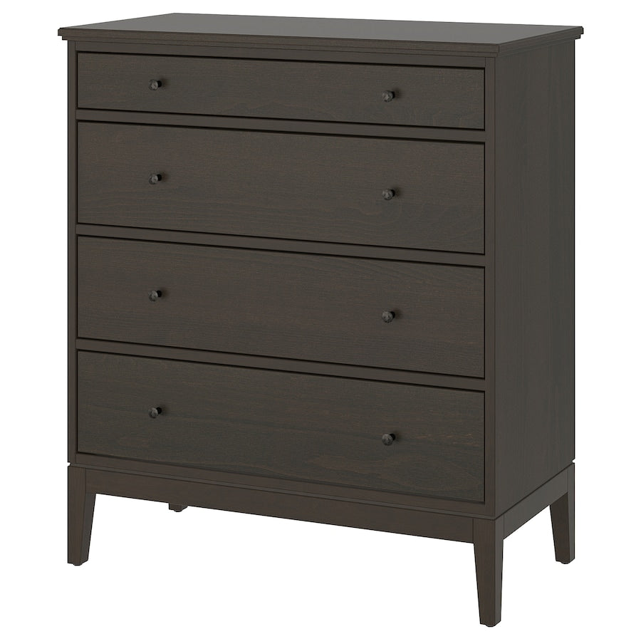 Drawer Unit - MDF Wood - Brown - 89×118×50 cm