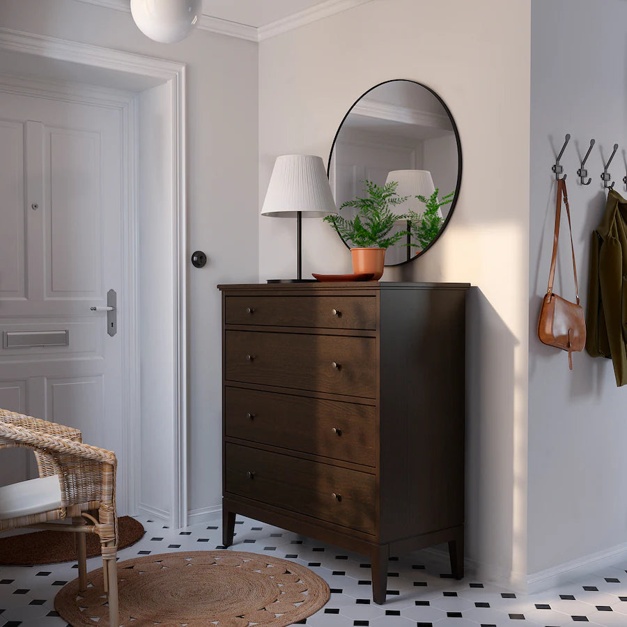 Drawer Unit - MDF Wood - Brown - 89×118×50 cm