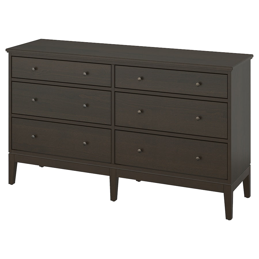 Drawer Unit - MDF Wood - Brown - 162×95×50 cm