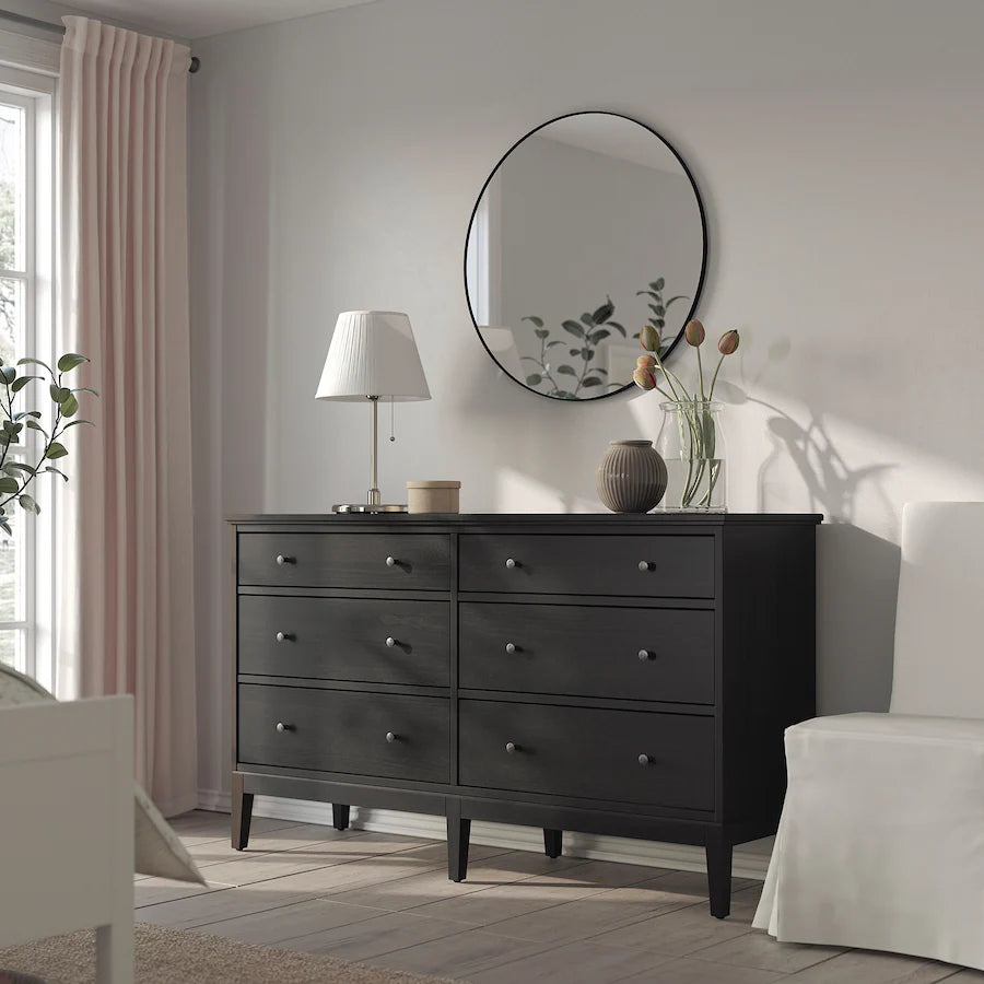Drawer Unit - MDF Wood - Brown - 162×95×50 cm