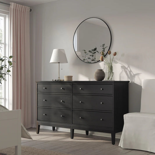 Drawer Unit - MDF Wood - Brown - 162×95×50 cm