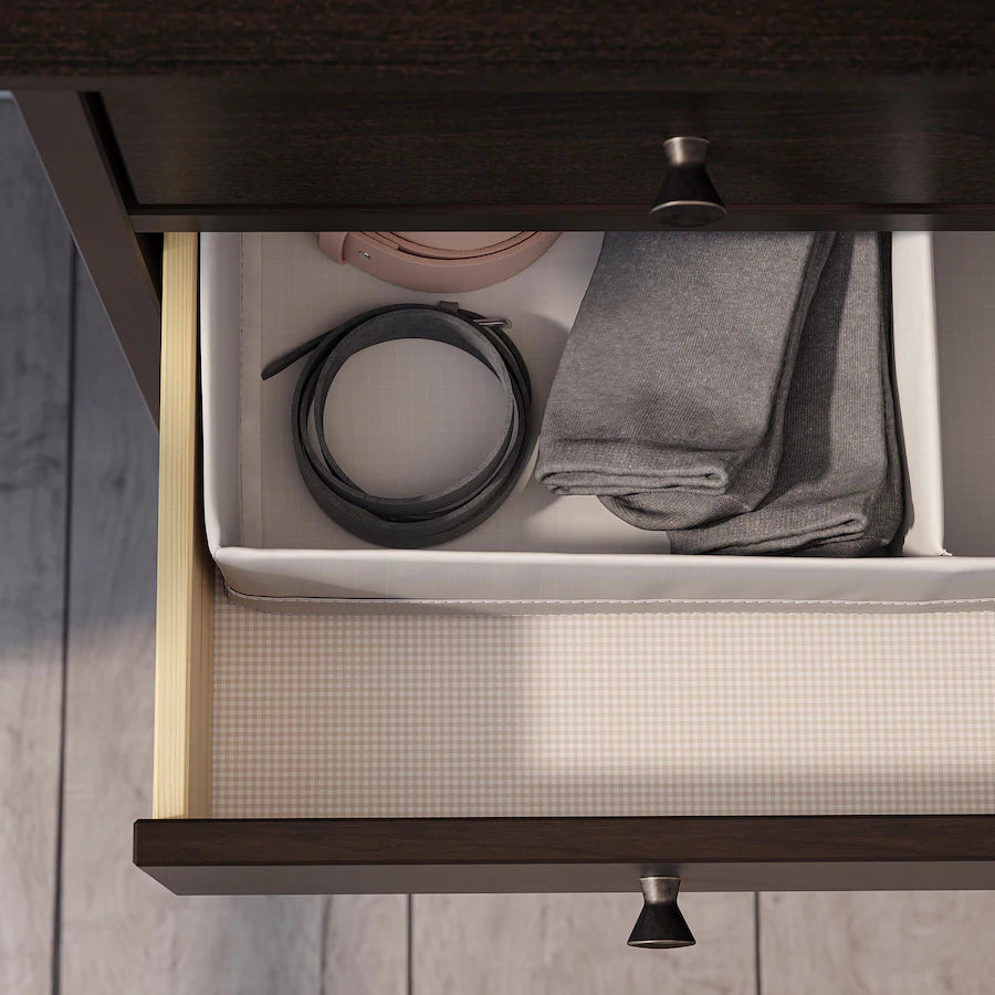 Drawer Unit - MDF Wood - Brown - 84×135×50 cm