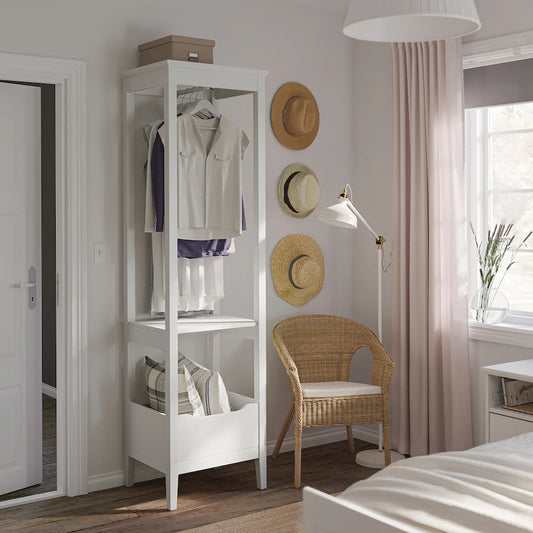 Dressing- White - 49x59x211 cm