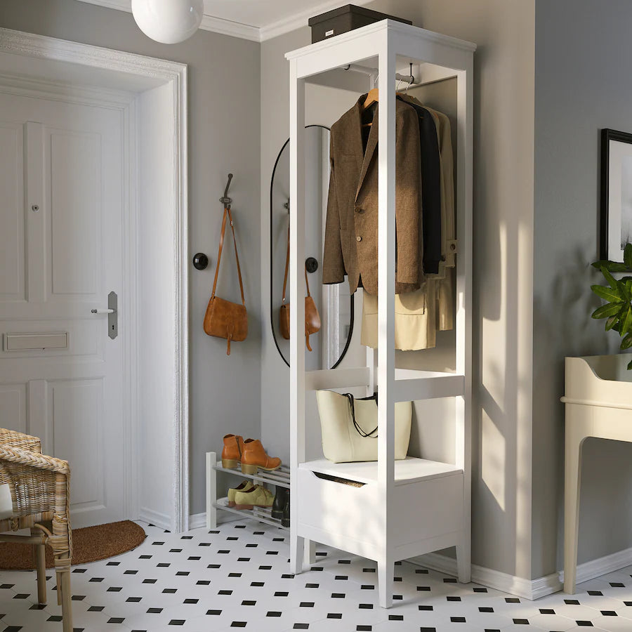 Dressing- White - 49x59x211 cm