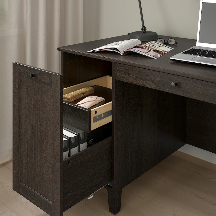 مكتب - خشب MDF - بني - 152x70x89 سم