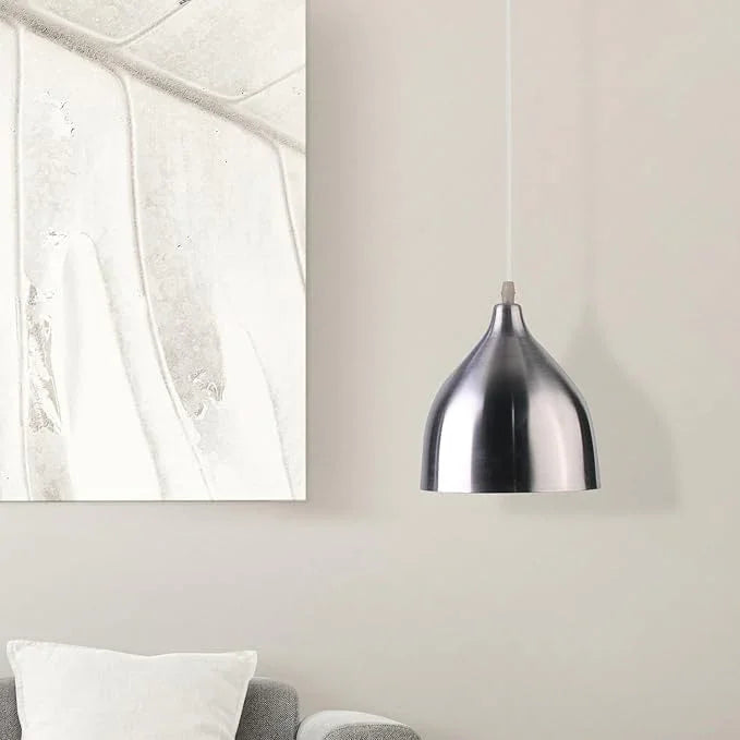 Ceiling Lamp - Aluminum - Grey - 50×20×50 cm