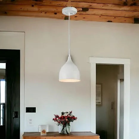 Ceiling Lamp - Aluminum - White - 50×20×50 cm