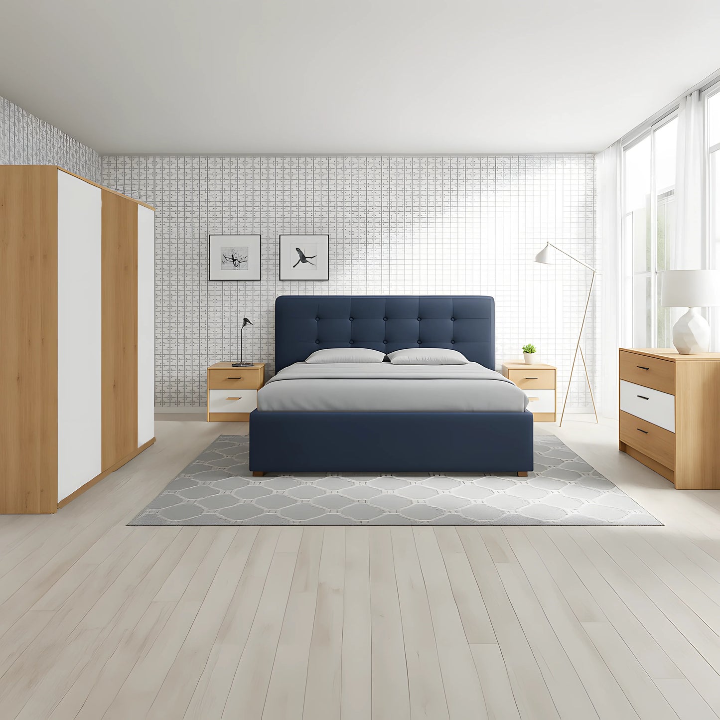 Full Bedroom - MDF - Multi Color - Cataloug