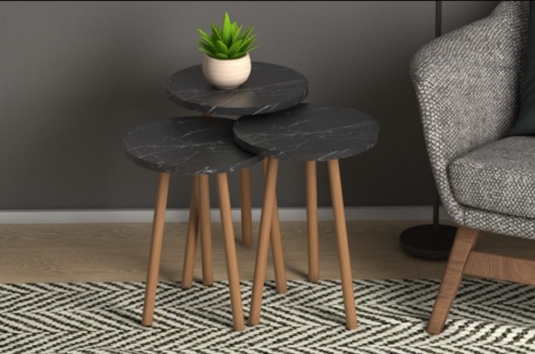 Side table - 3 sets - Cataloug