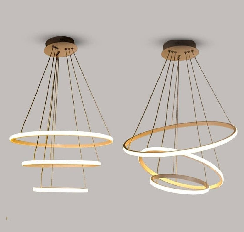 نجفه - معدن - ذهبي - 70 × 60 سم