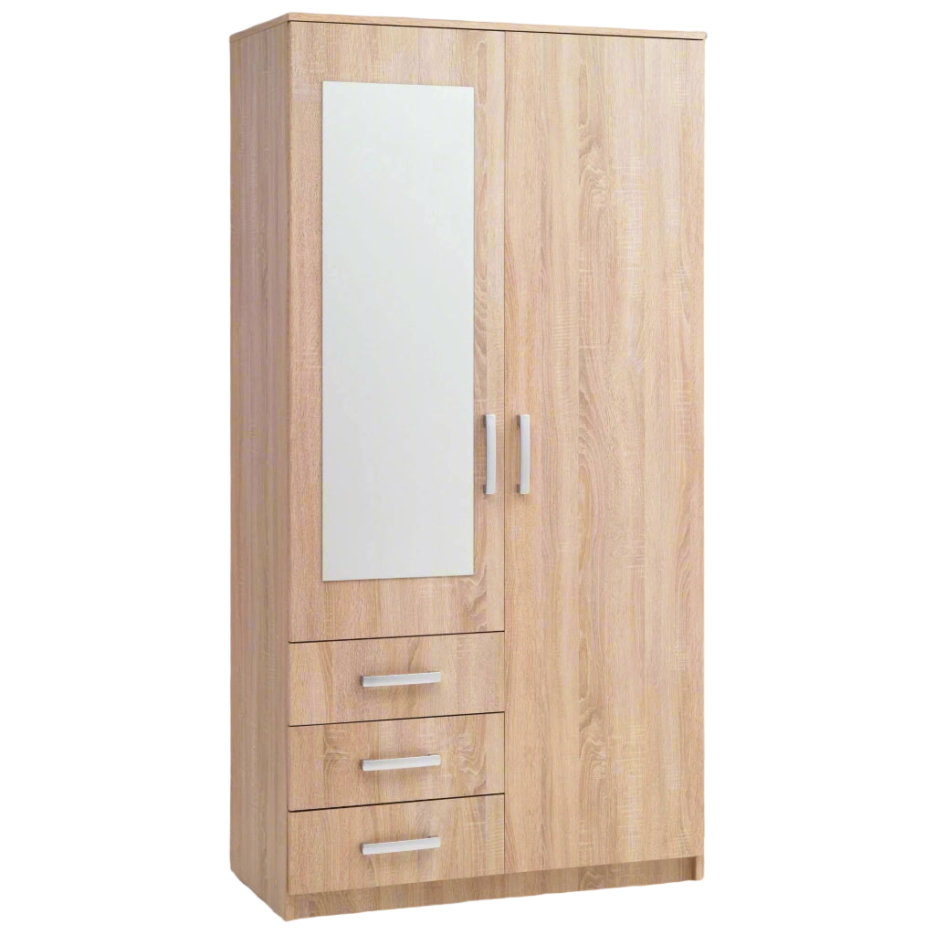 دولاب - خشب ام دي اف - خشبي - 120 × 200 سم