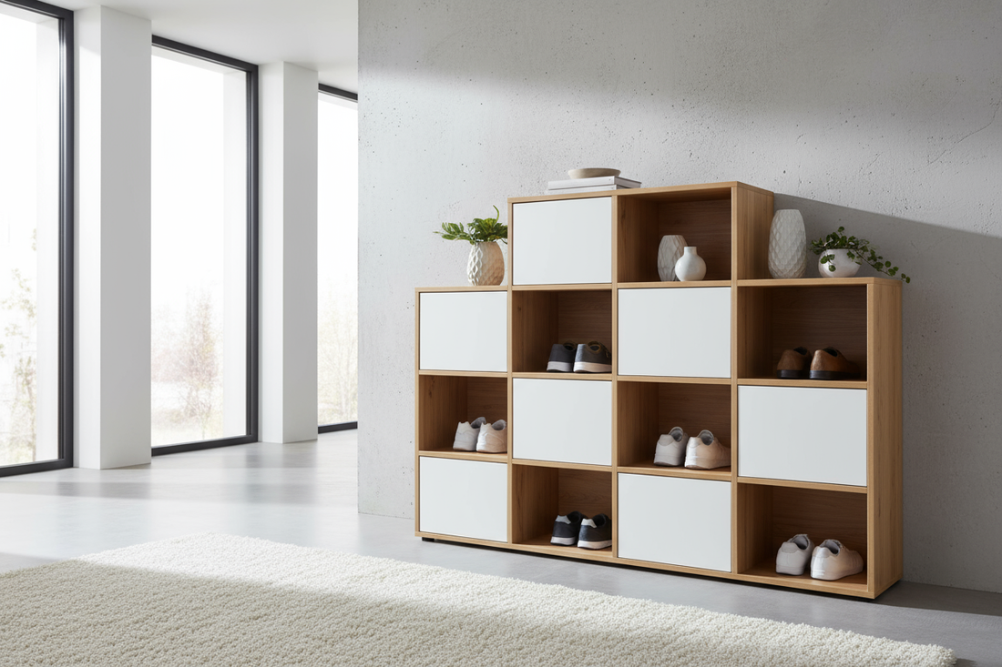 The Best Modern Shoe Cabinet | Stylish & Functional Entryway Upgrade