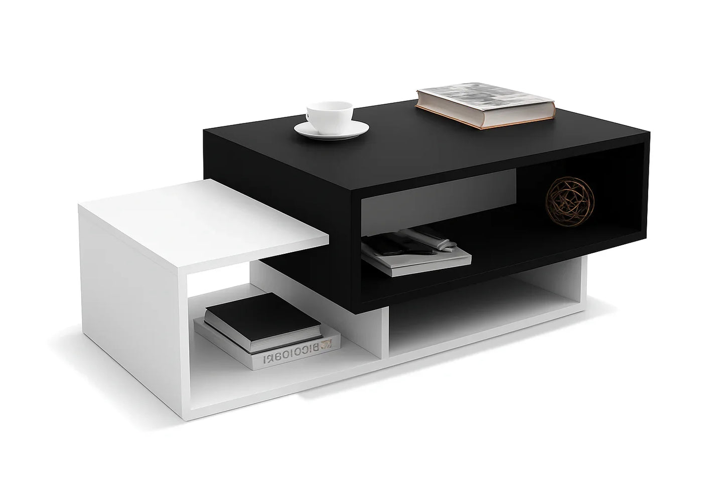 Coffee Table - MDF - Multi Color - 120x60x40 - Cataloug