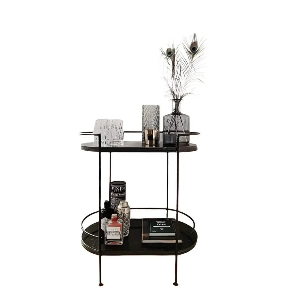 Serving Table - Steel - Black - 80x40x100 cm - Cataloug