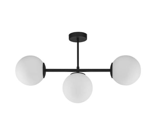 Chandelier - Metal & Glass - Multi Color- 80 x 50 cm