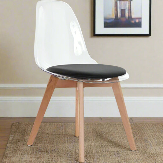 Beech wood chair 47x46 cm