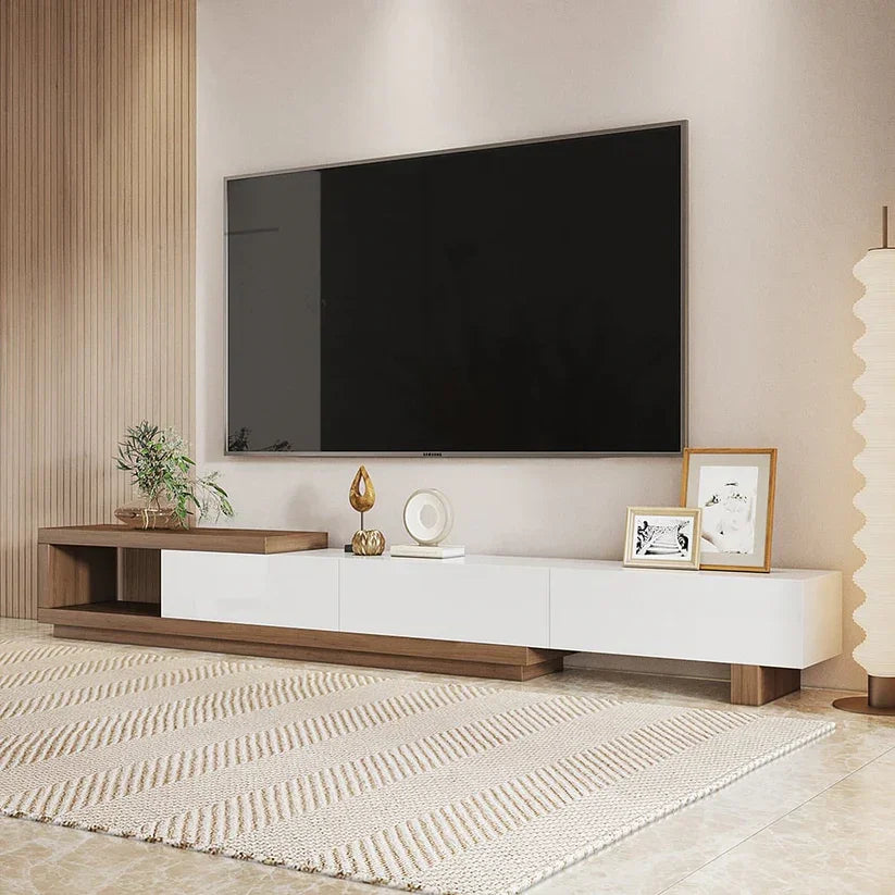 TV Unit - MDF Wood - Multi Color - 210x40x35 cm - Cataloug
