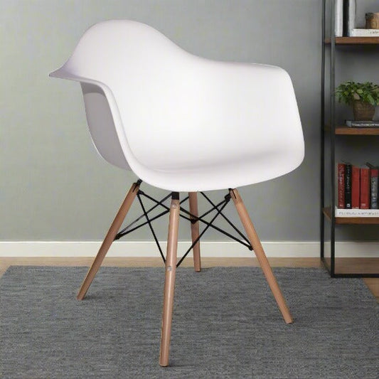 Acrylic chair - white