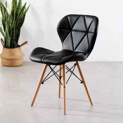 Leather chair 38 x 48 cm