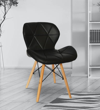 Leather chair 38 x 48 cm